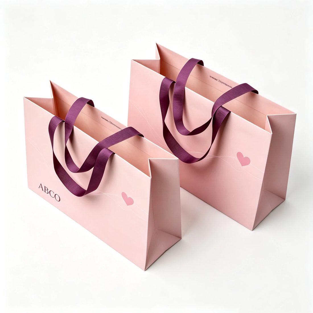 Luxury Custom Kraft Paper Bags Your Own Logo Gift Bag