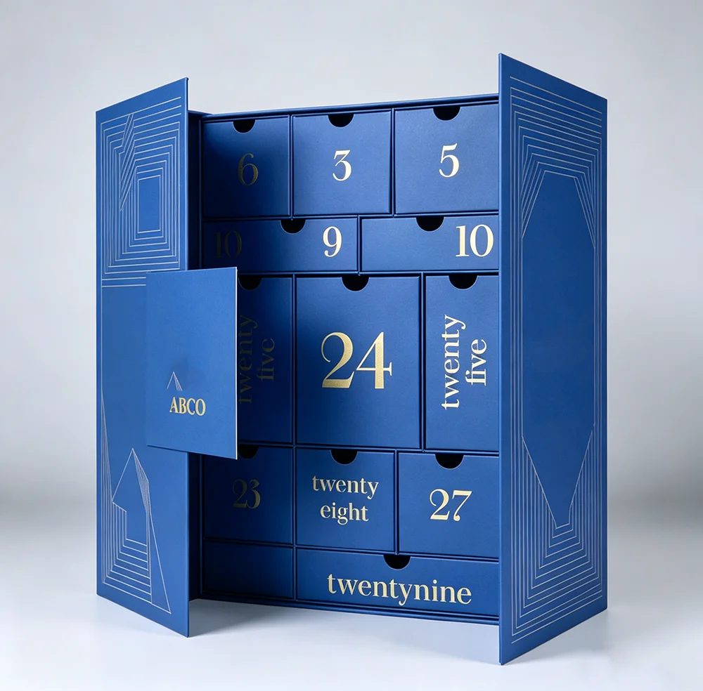 Custom Advent Calendar Box