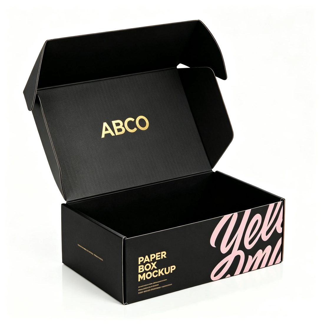 Custom Printed Paper Mailer Box Rectangle Packaging