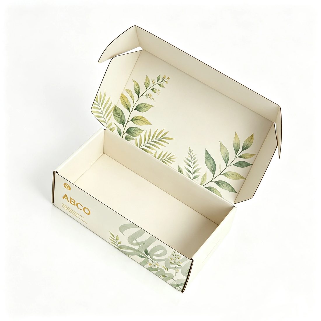 Corrugated Mailer Boxes Self Erecting Paper Cartons