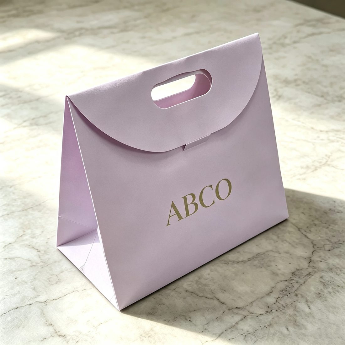 Luxury Custom Print Paper Gift Bags Hot Stamping Shopping Packaging