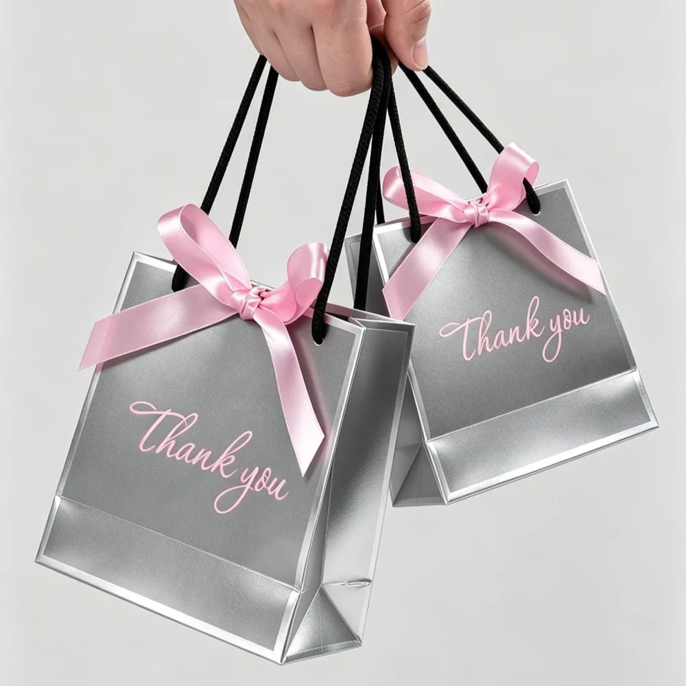 Custom Logo Paper Gift Bags