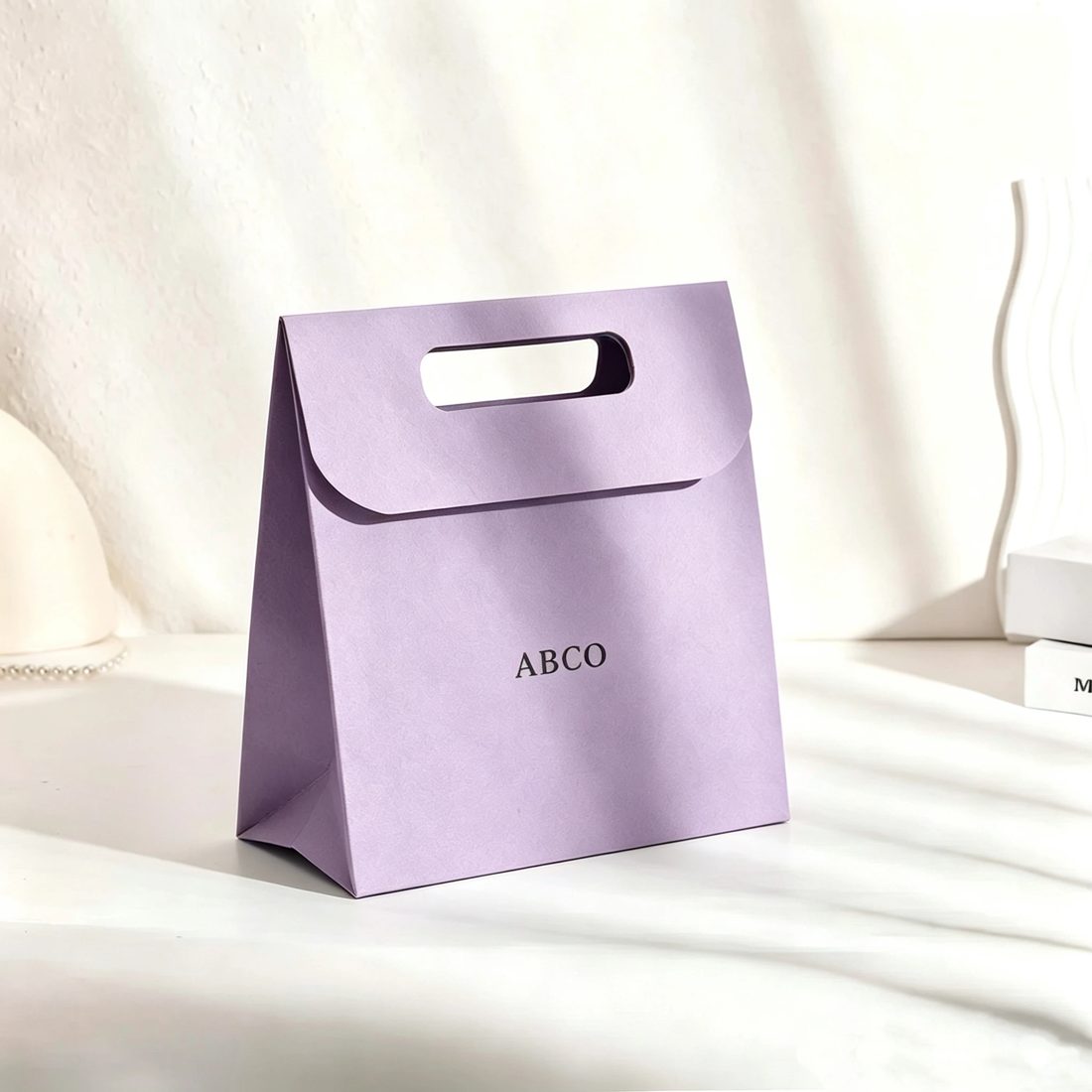 Custom Logo Luxury Kraft Paper Bag