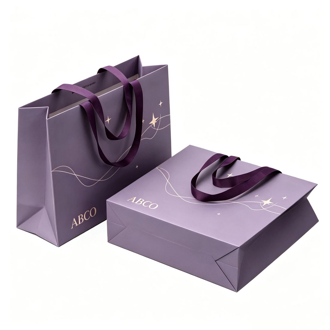 Luxury Paper Gift Bags Custom Printed Packaging