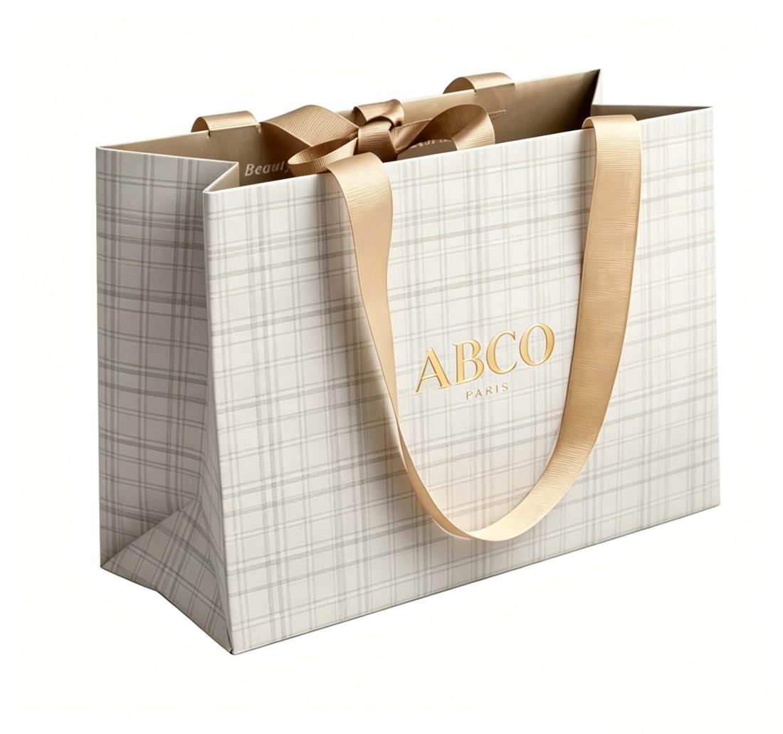 Custom Logo Printed Paper Gift Bags
