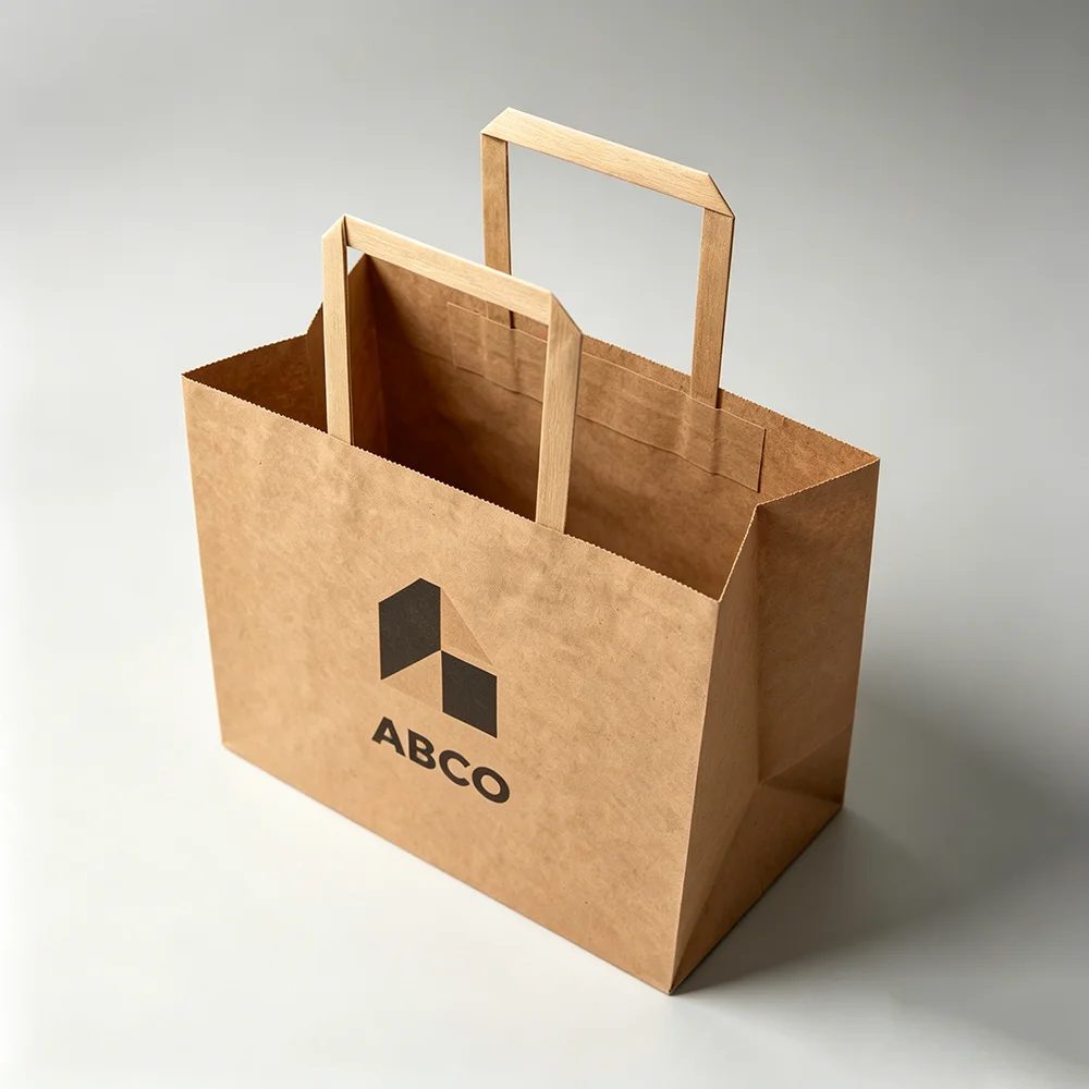 Print Logo Classic Fast Food Packaging