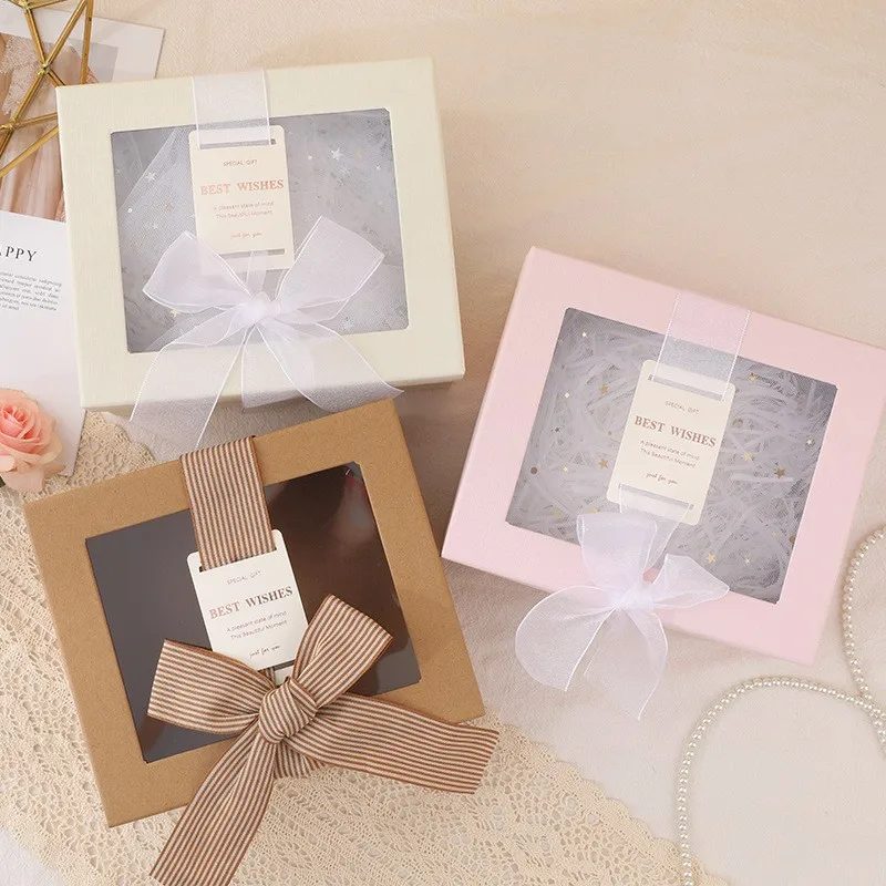 Elegant Round Window Gift Box