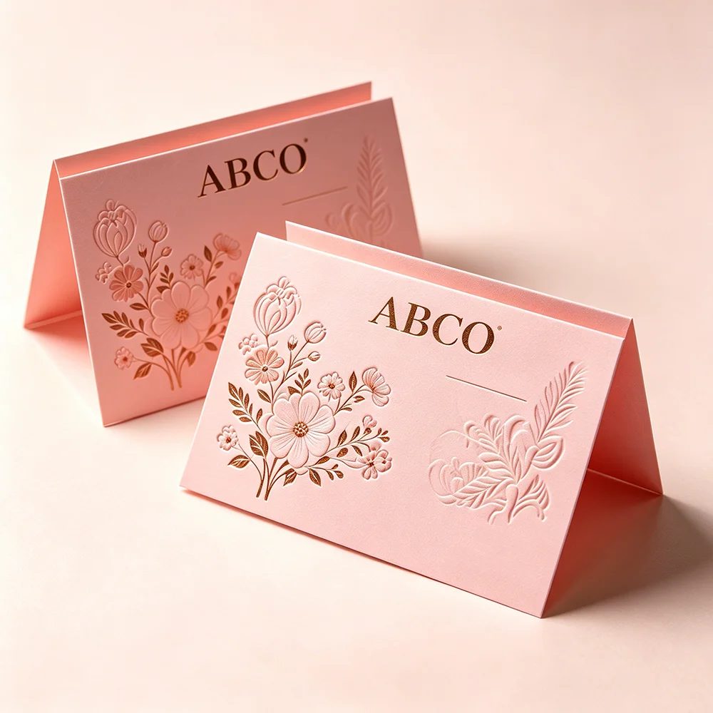Custom Colorful Cardboard Thank You Cards Stickers With Offset Printing