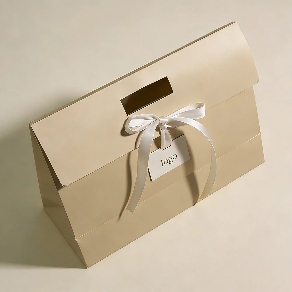 Europe Shopping Clothing Packaging Luxury Gift Custom Kraft Paper Bags