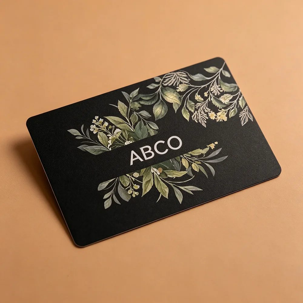 Luxury Custom Offset Printed Hot Stamping Embossed Business Card