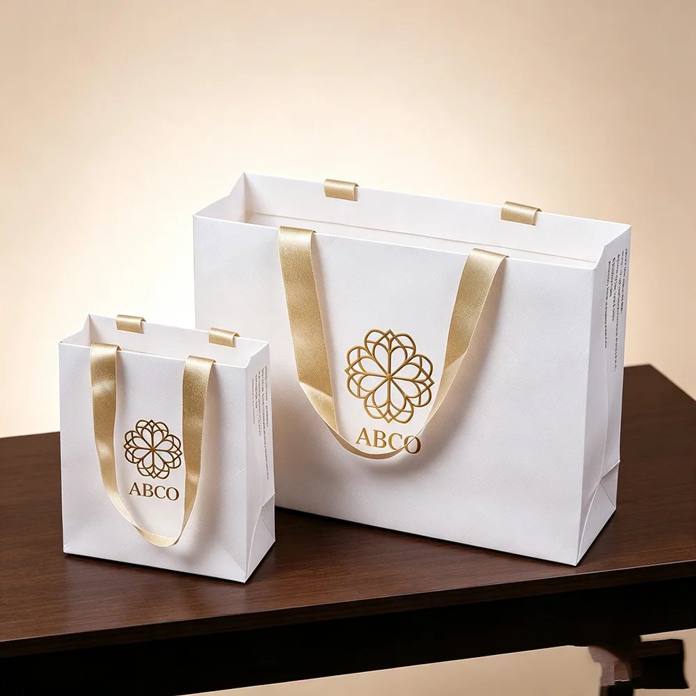 Coated Paper Reusable Heavy-duty Shopping Bag