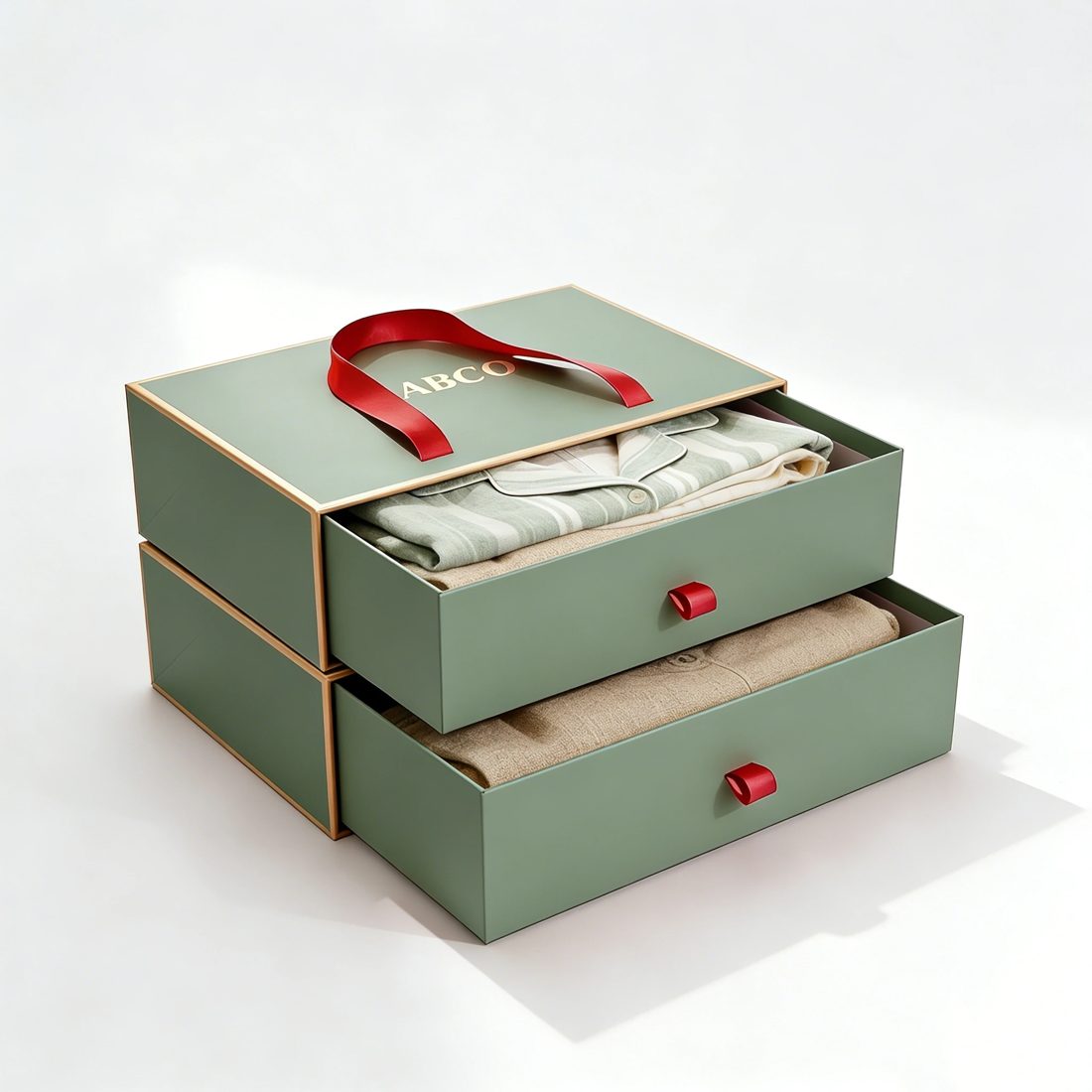 Custom Drawer Box Rigid Paper Slide Gift Box Pull Packaging