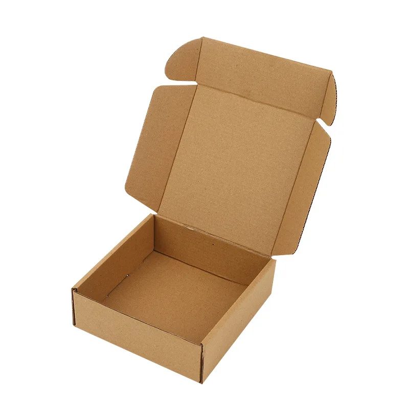 Kraft Paper Mailer Box Self Erecting Rectangle Packaging