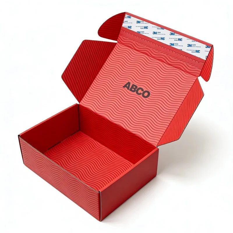 Colorful Foldable Small Batch Custom Size Corrugated Box