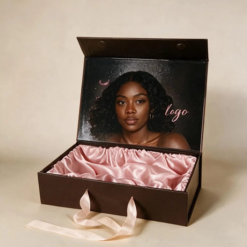 Custom Matte Wig Packaging Box