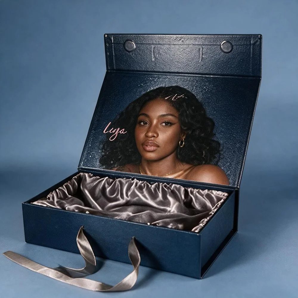Custom Magnetic Closure Paperboard Packaging Box