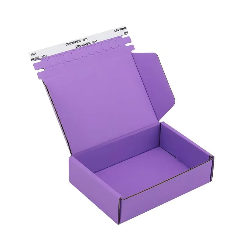 Custom Printed Self Erecting Corrugated Mailer Box