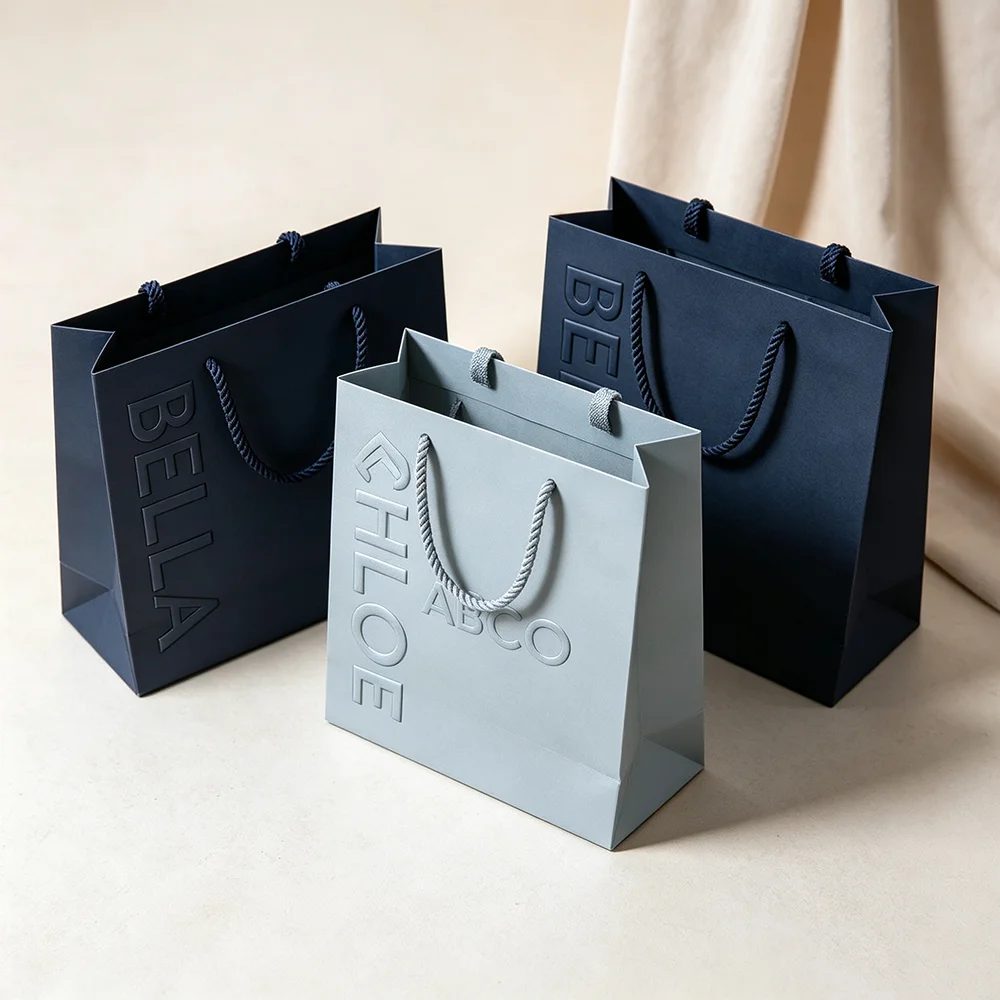 Reusable Luxury Business Shopping Paper Bags