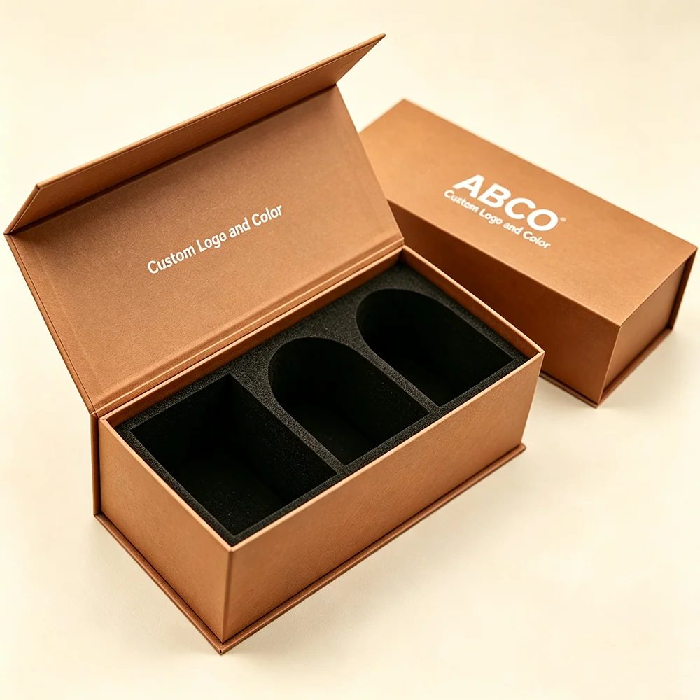 Custom Logo Luxury Cardboard Magnetic Folding Gift Box