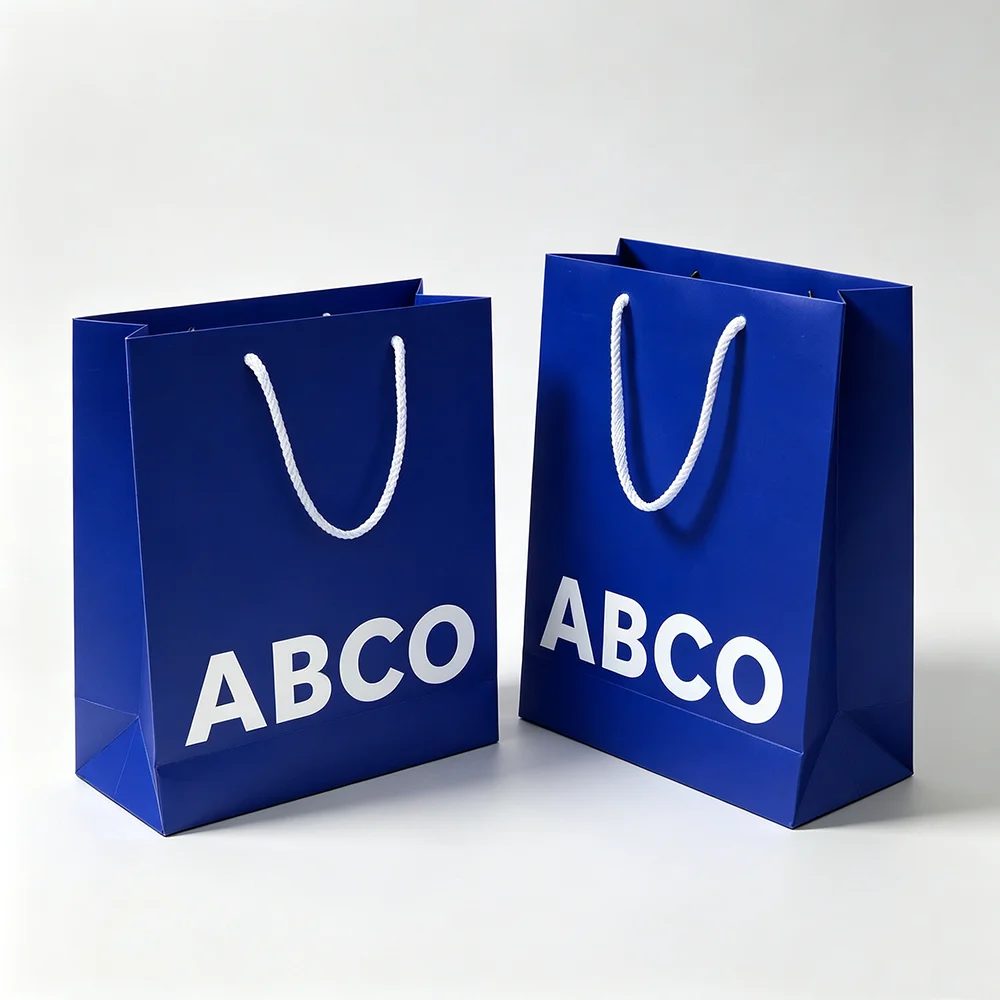 Luxury White Art Paper Bag