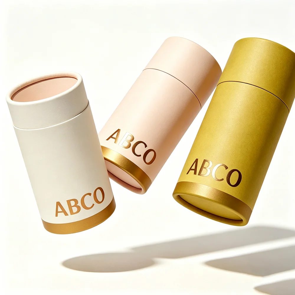 Round Cardboard Cat Food Cylinder Packaging Tube Box