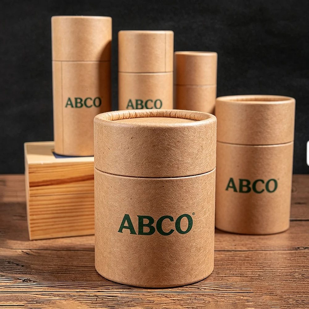 Customizable Disposable Cylinder Cardboard Boxes