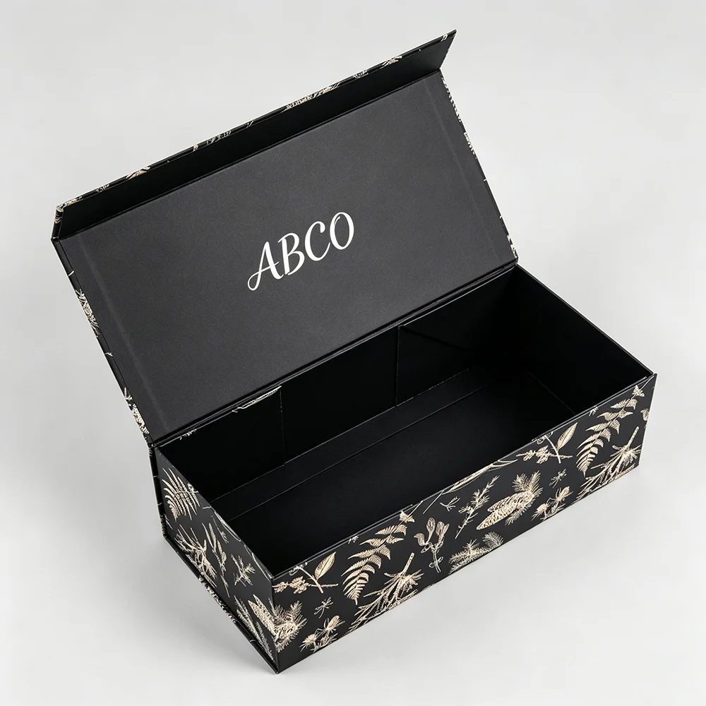 Custom Hard Paperboard Rigid Magnet Box Packaging
