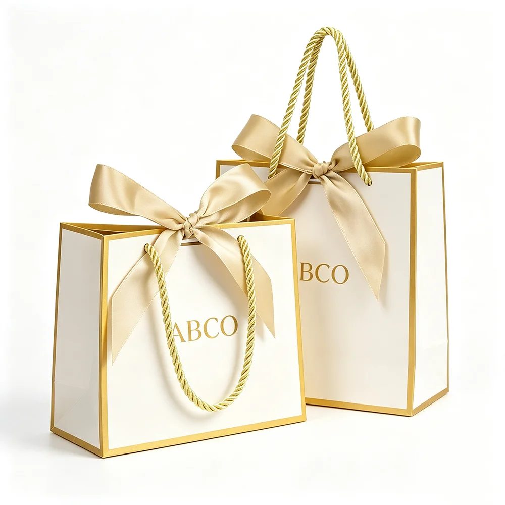 Custom Logo Printed Kraft Paper Bag