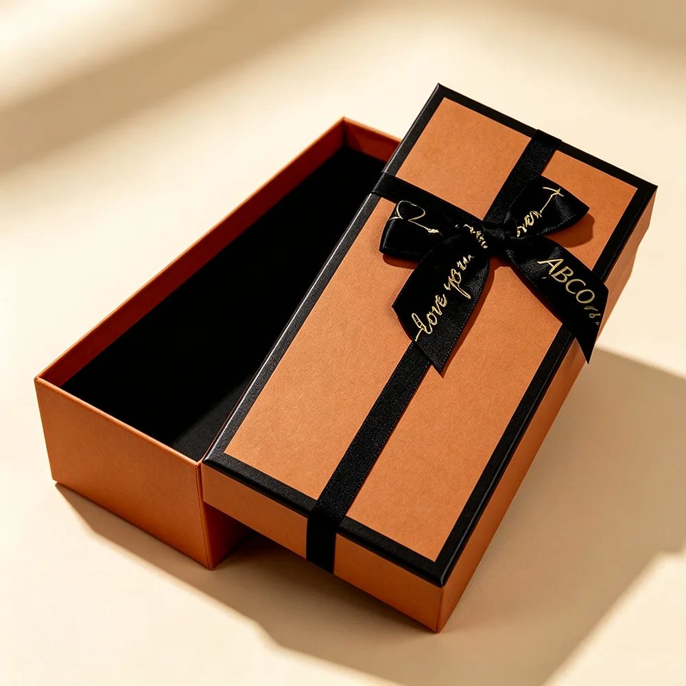 Custom Logo Rigid Cardboard Gift Box