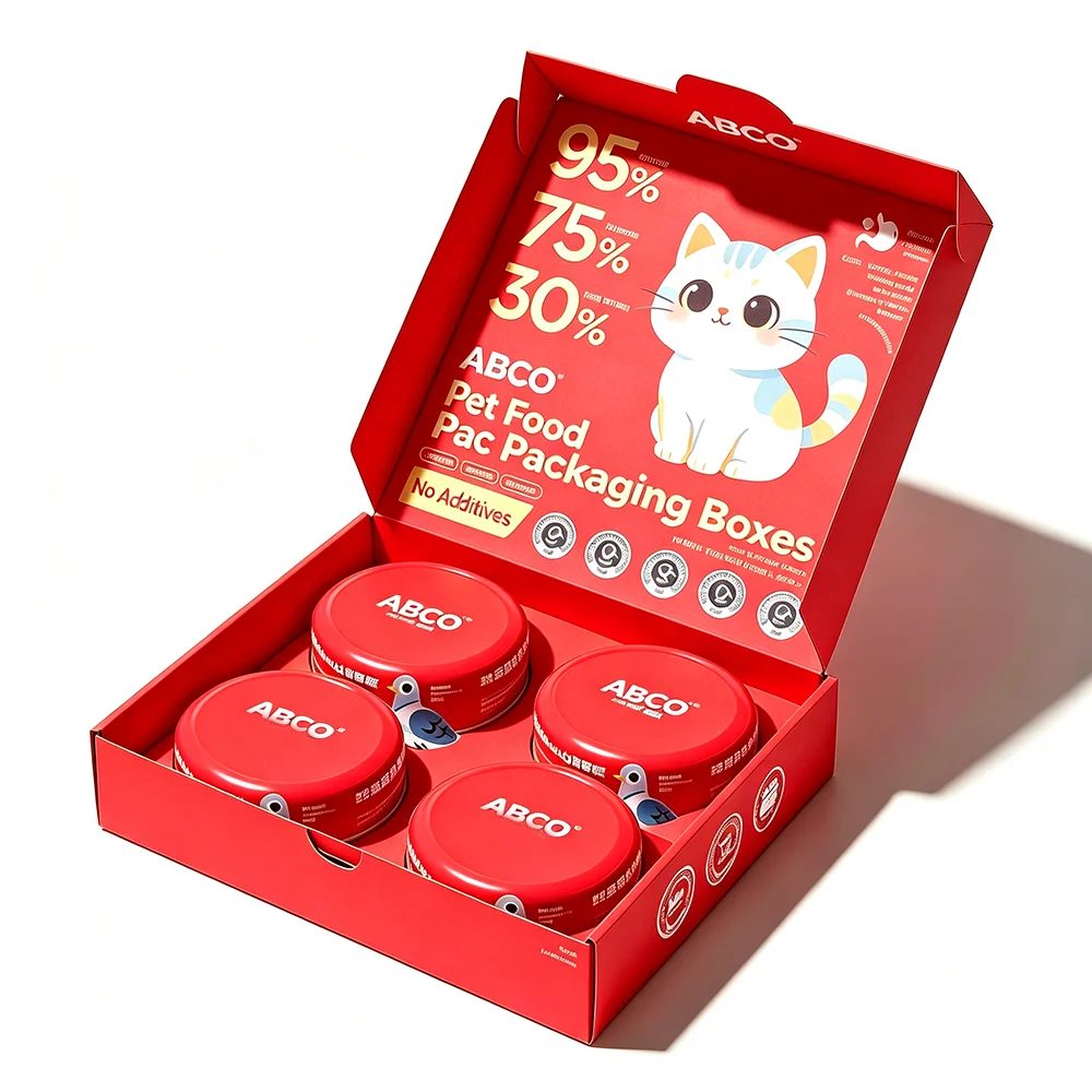 Custom Packaging Boxes PET Treat Shipping Box