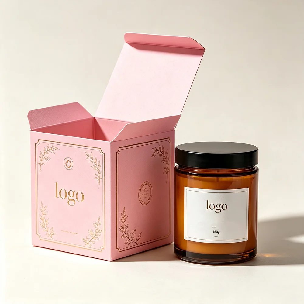 Custom Cardboard Luxury Candle Box