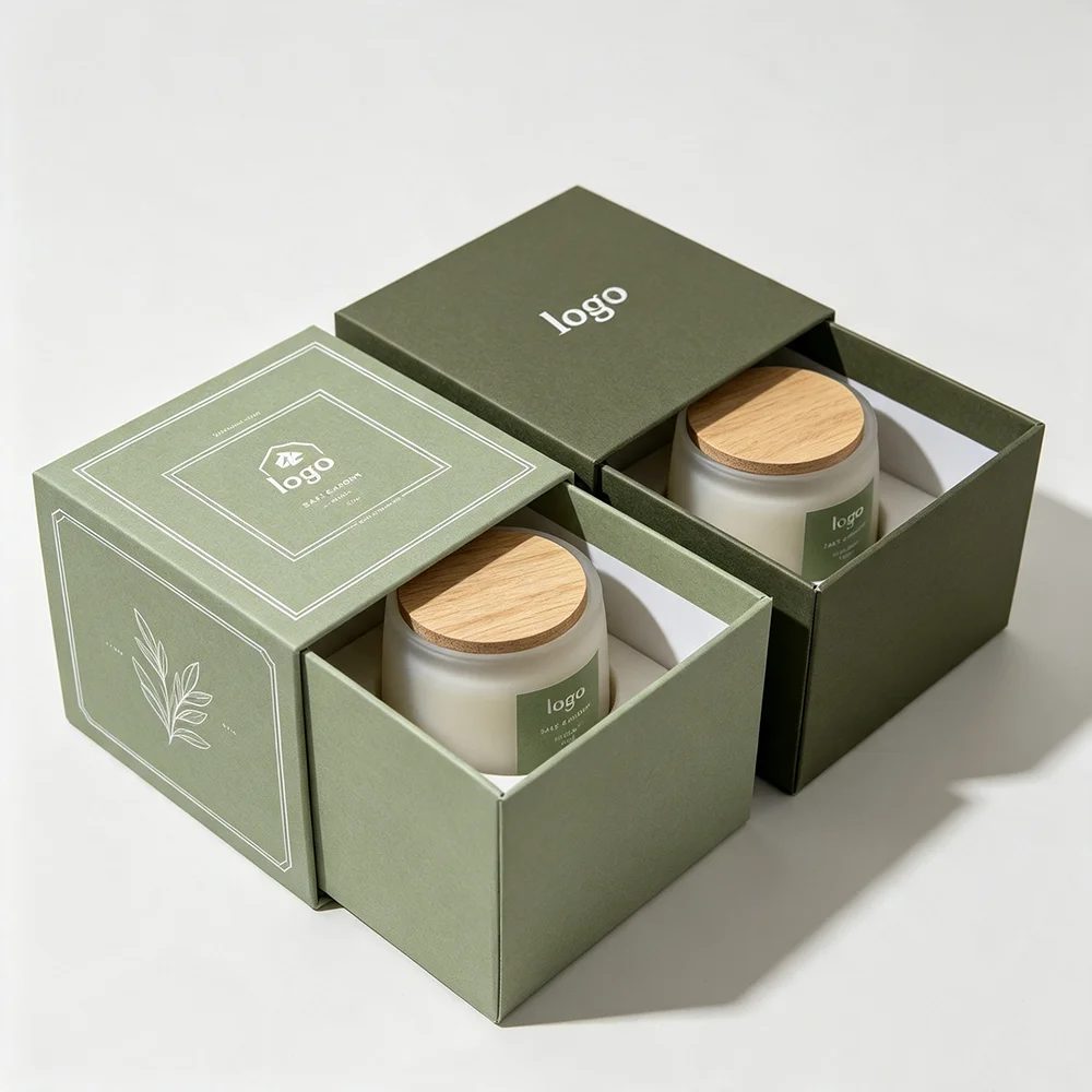 Custom Luxury Rigid Candle Box