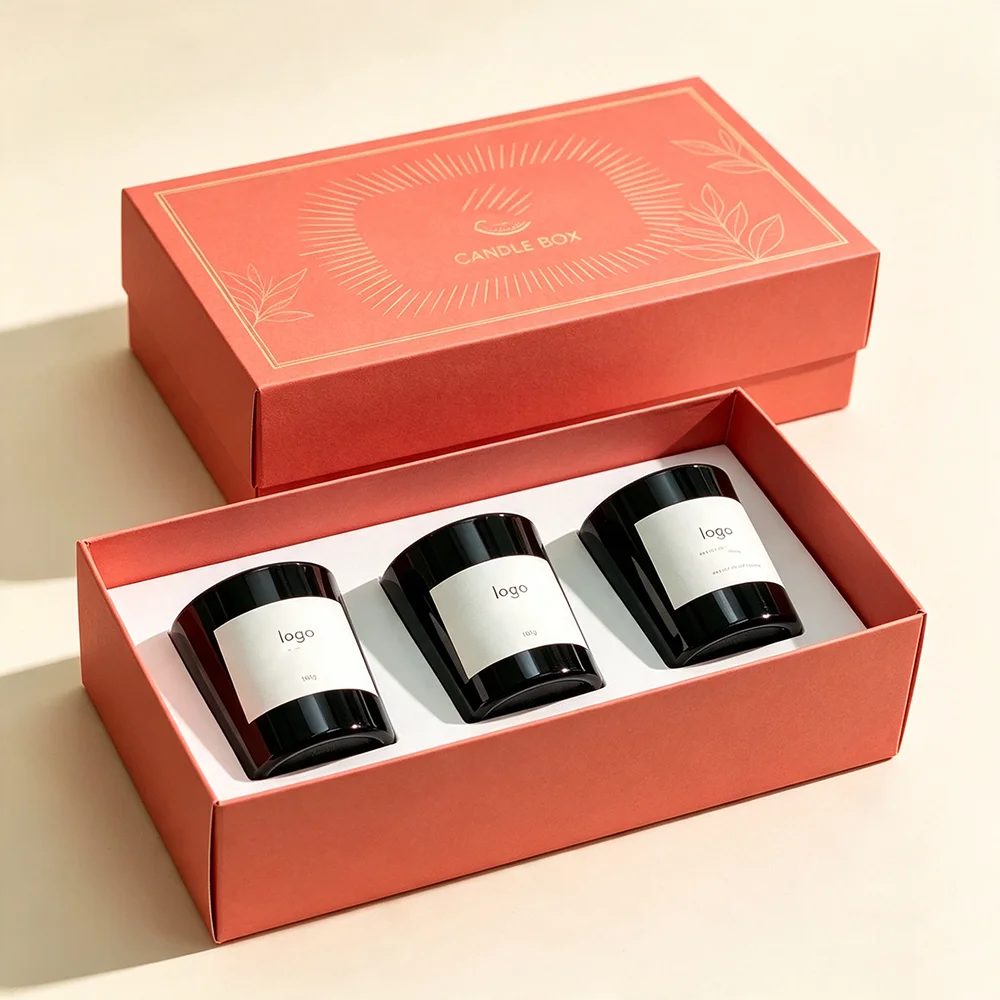 Custom Luxury Rigid Candle Box