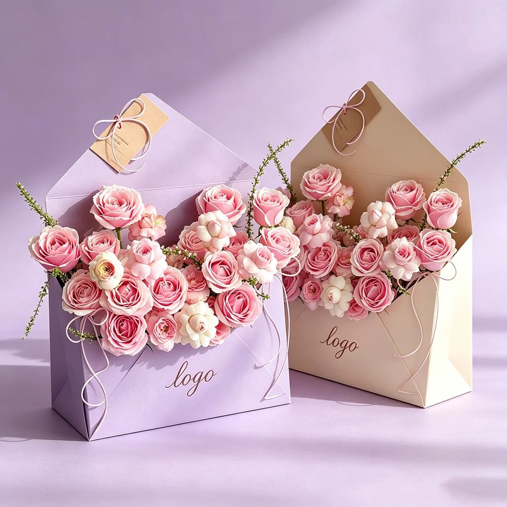Custom Flower Boxes Packaging Gift Box