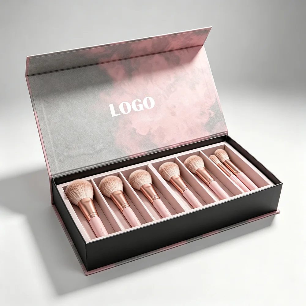 Custom Logo Luxury Unfold Cosmetic Gift Box Paper Box Packaging