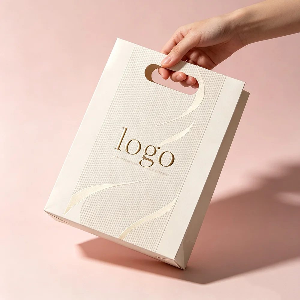 Custom Logo Paper Jewelry Handbag Gift Bags