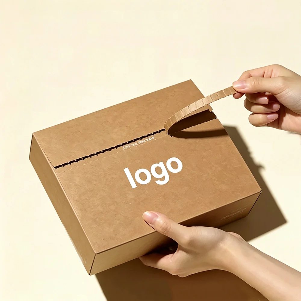 Custom Self-sealing Adhesive Cardboard Shipping Carton