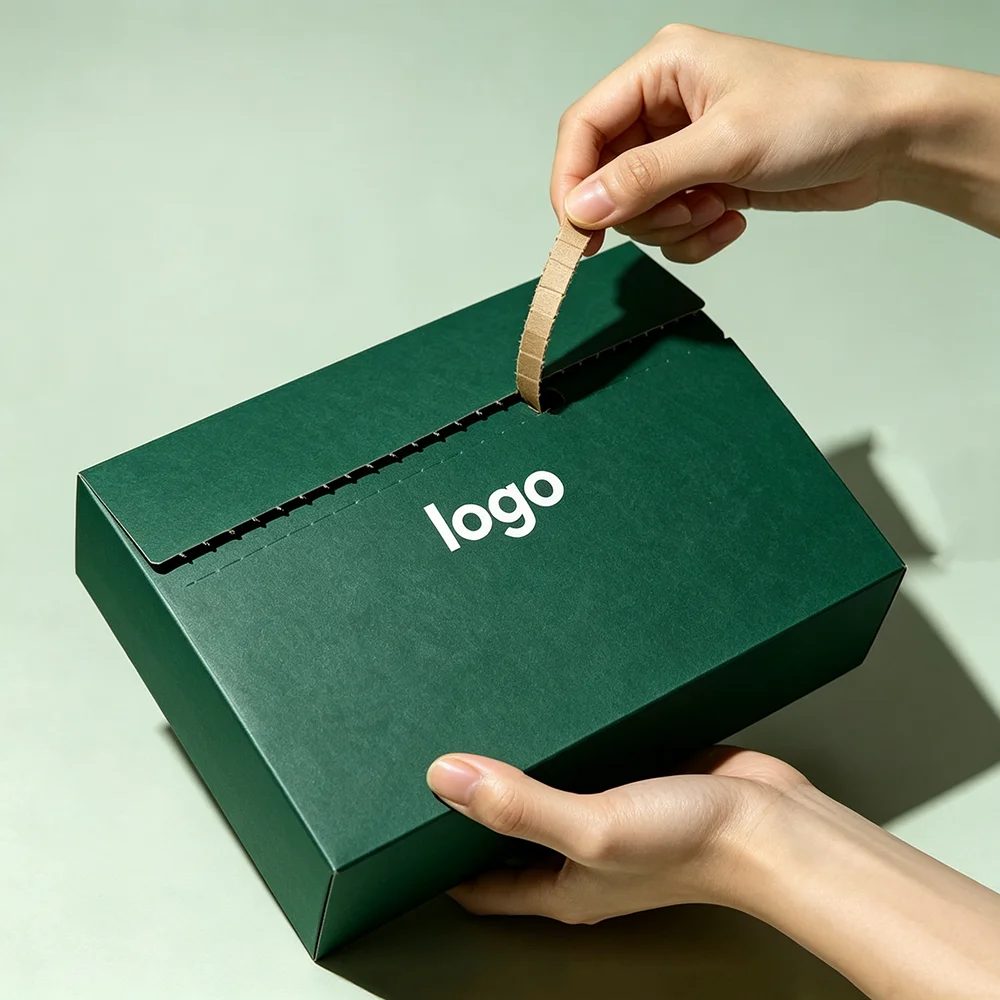 Corrugated Self Seal Postal Zipper Mailing Kraft Mailer Box