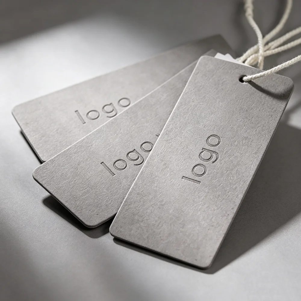 Custom Private Brand Logo Embossed Art Paper Business Cards