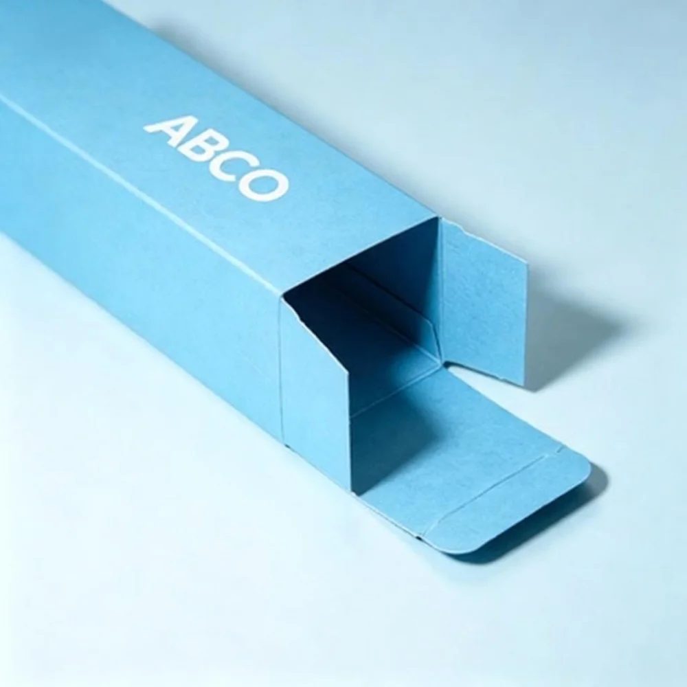 Custom Printed Logo High-end Small White Carton Box