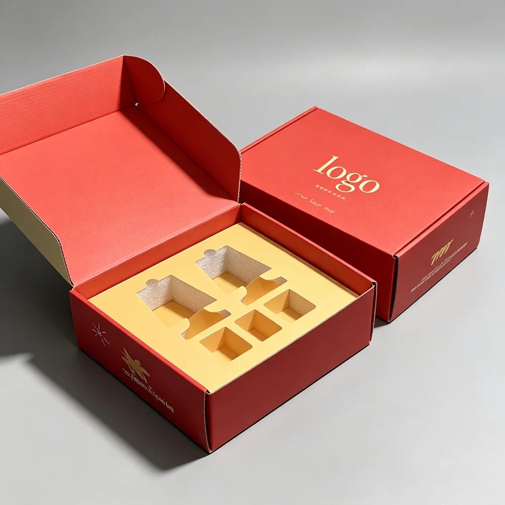 Custom Corrugated Paper Clothing Perfume Box