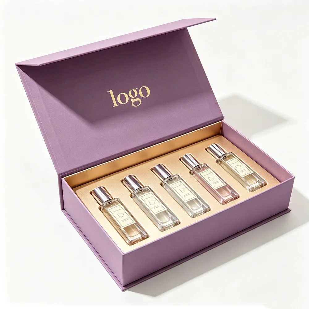 Custom Logo Luxury Reusable Paperboard Gift Box Magnetic Closure Box