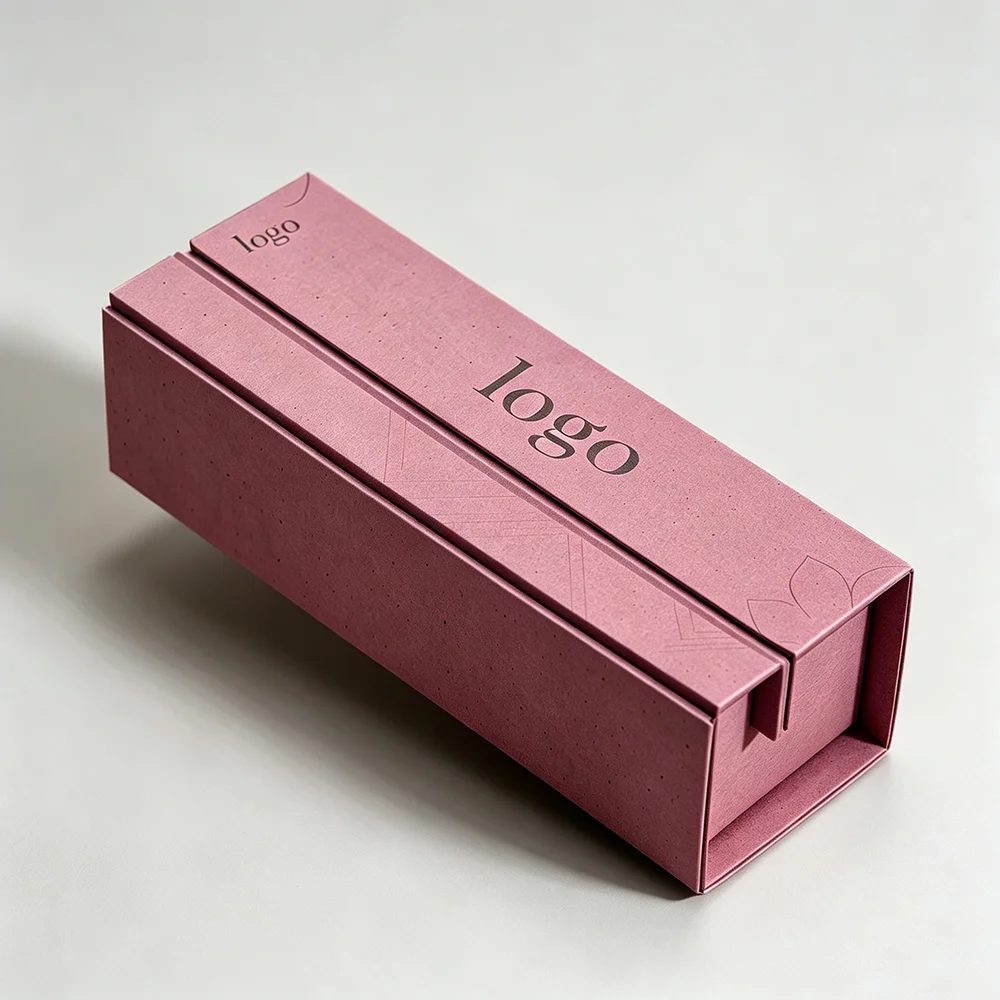 Custom Logo Minimalist Jewelry Cosmetic Folding Luxury Paper Box
