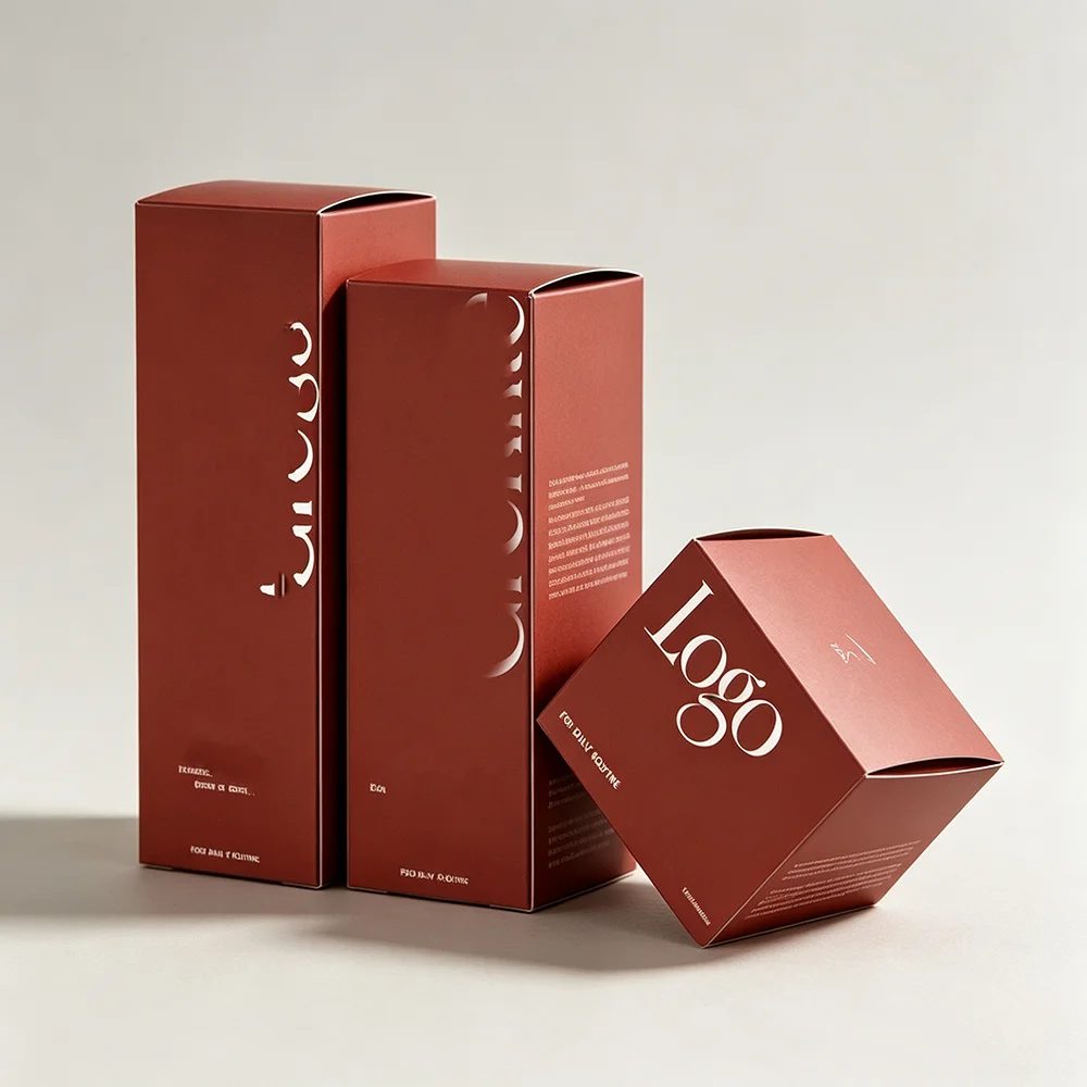 Custom Cosmetic Skin Care Paper Box Packaging