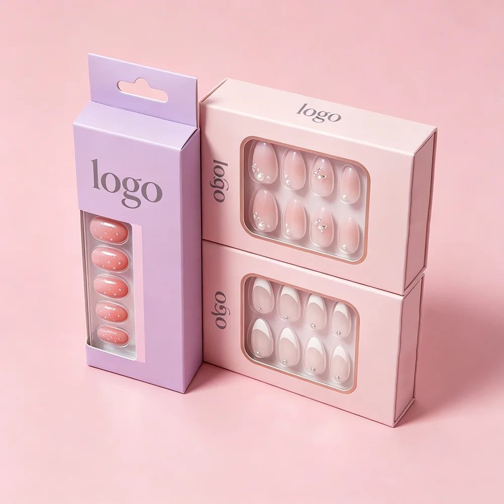 Factory Custom White Cardboard Paper Hair Brush Boxes