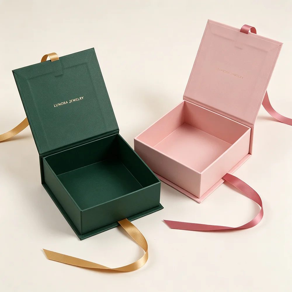 Custom Rigid Magnetic Jewelry Box
