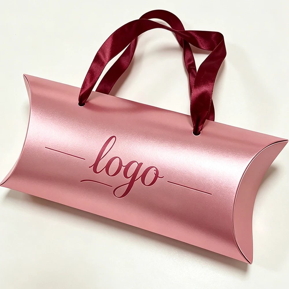 Elegant Custom Logo Luxury Hair Bundles Weave Wig Pillow Paper