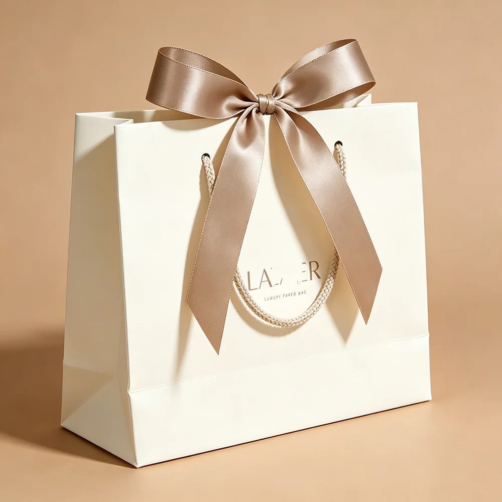 Custom Cardboard Paper Recycled Gift Bags