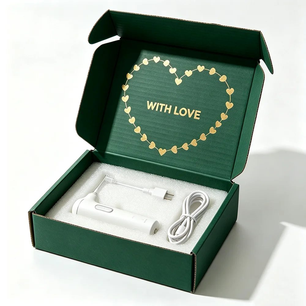 Custom Recycled Materials Corrugated Mailing Box