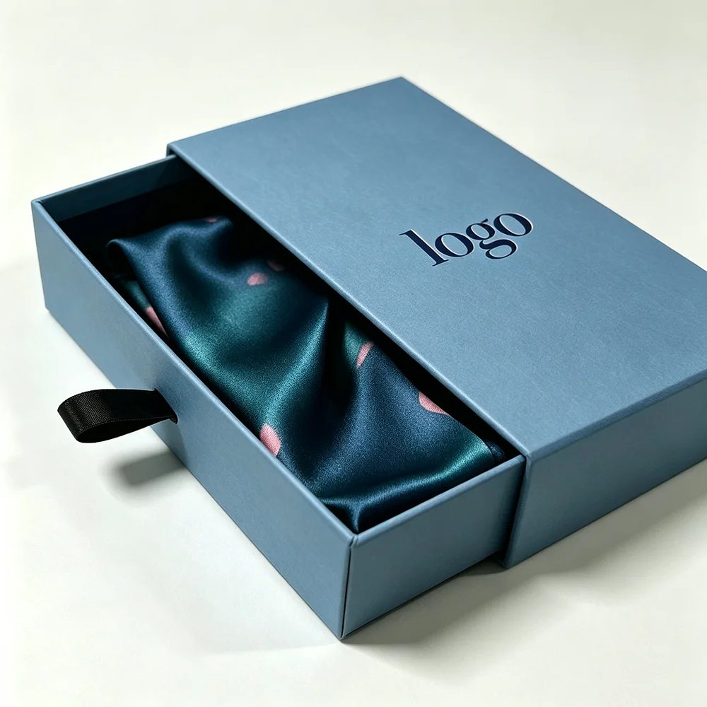 Custom Luxury Printed Sliding Drawer Box Rigid Cardboard Packaging
